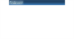 Desktop Screenshot of findevent.com